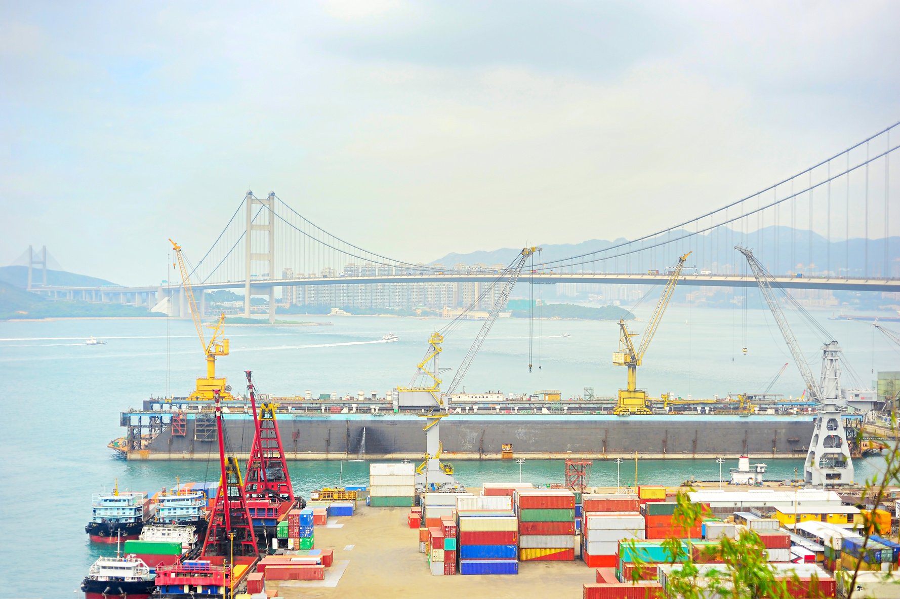 Hong Kong port